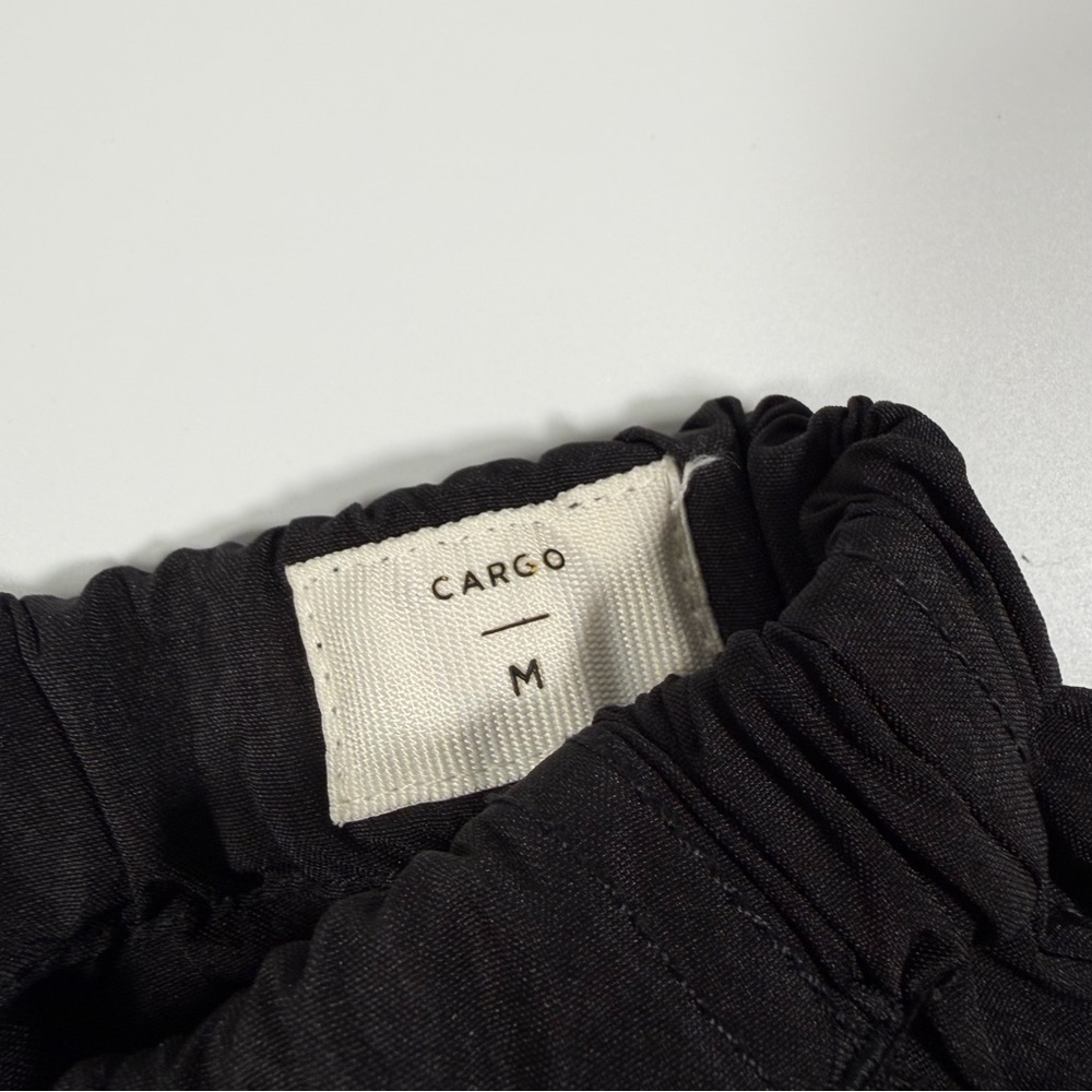 PacSun Women's‎ Black Windbreaker Cargo Pants Size Medium - Picture 3 of 12